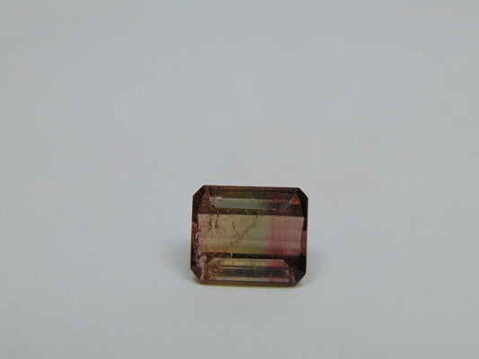 5.45ct Turmalina Bicolor 11x9mm