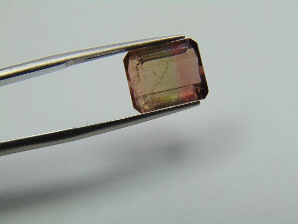 5.45ct Tourmaline Bicolor 11x9mm
