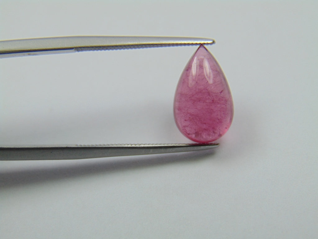 3.95ct Turmalina Cabochão 12x8mm