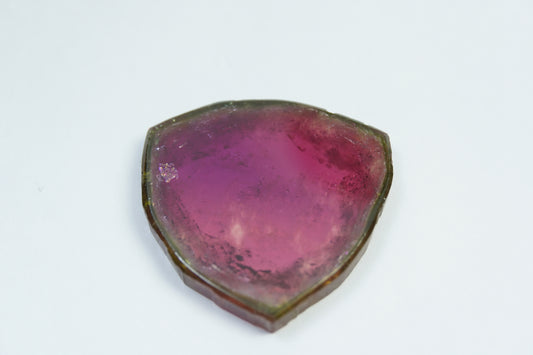 43.20ct Turmalina melancia 32x31mm