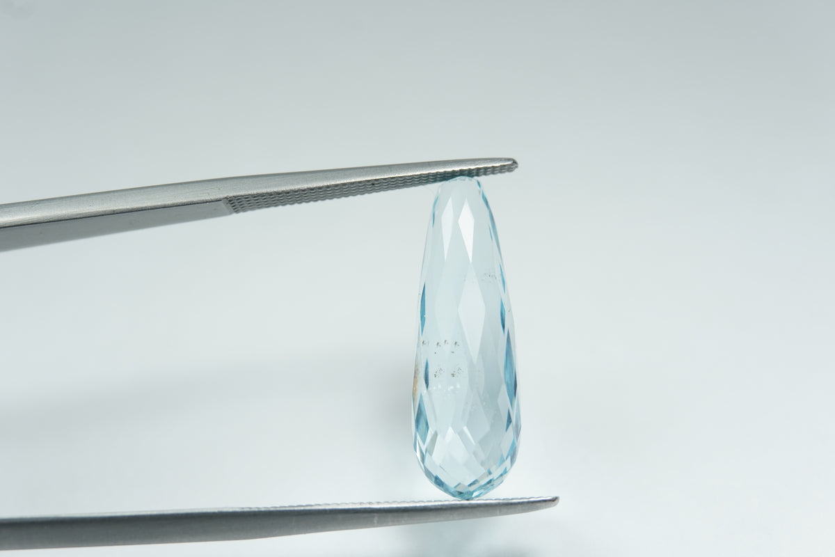 6.24ct Água-marinha 20x6.5mm