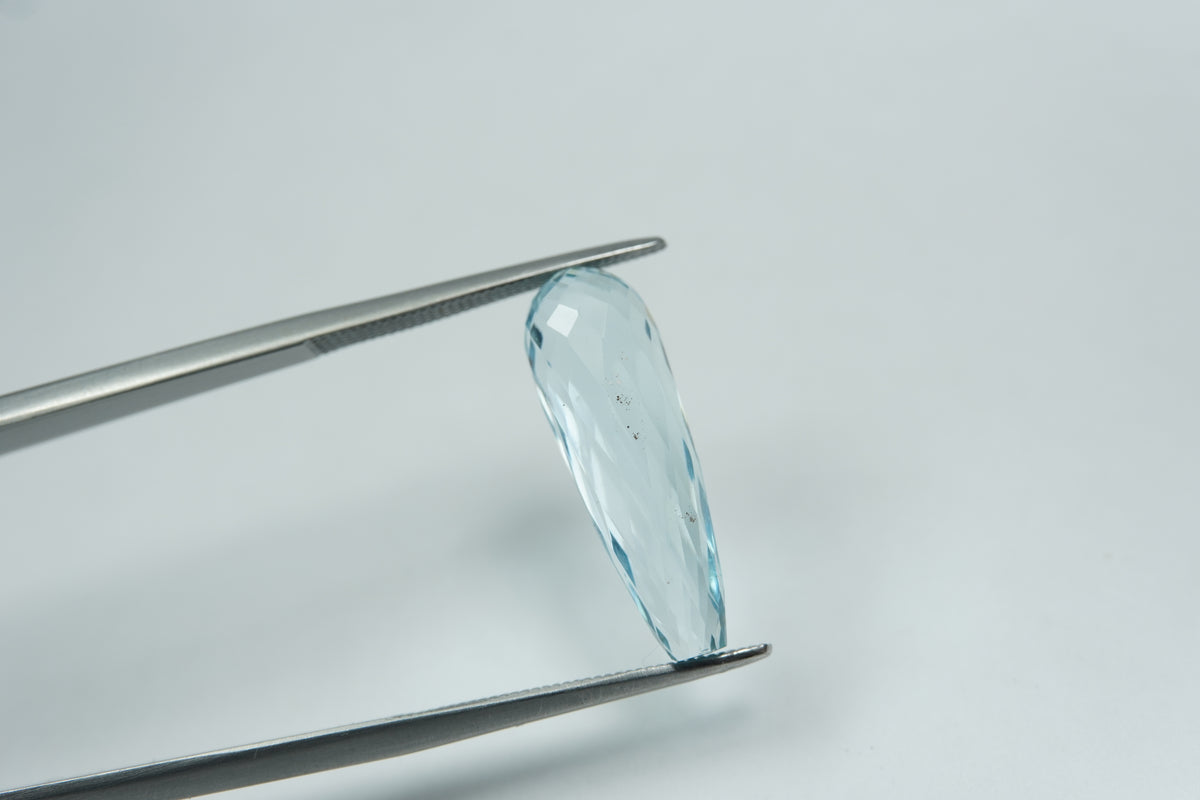 6.24ct Água-marinha 20x6.5mm