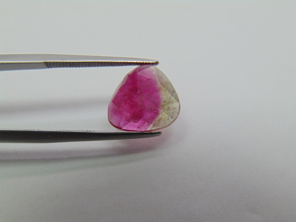 4.05ct Tourmaline Bicolor 11mm