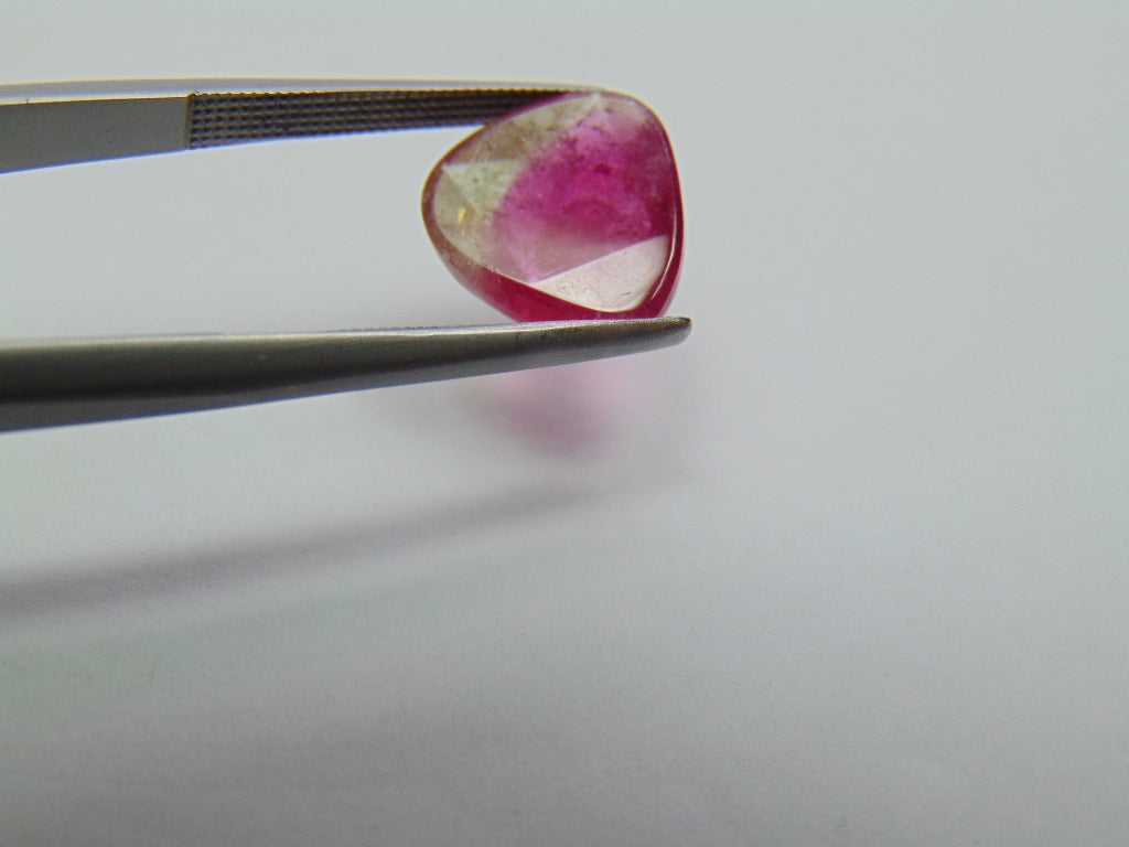 4.05ct Tourmaline Bicolor 11mm