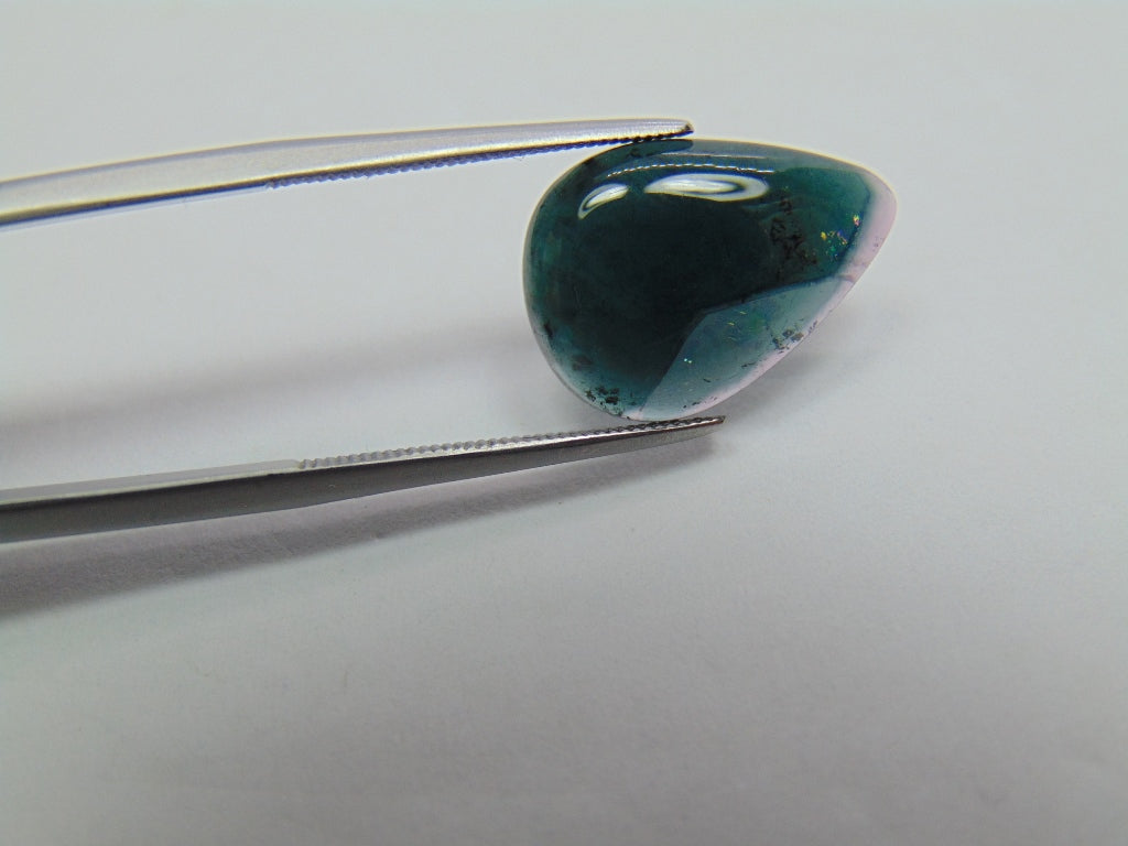 5.20ct Tourmaline Bicolor 17x12mm