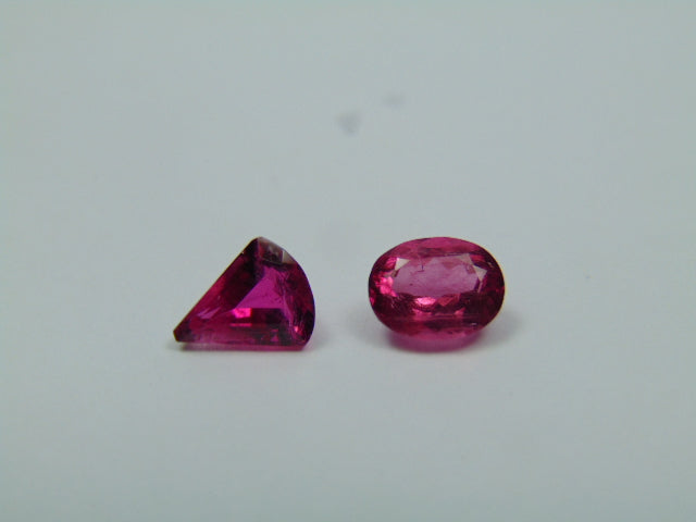 2.15ct Rubellite 7x6mm 8x6mm