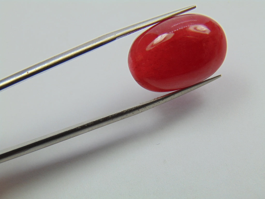 25.10ct Rhodonite Cabochon 20x14mm