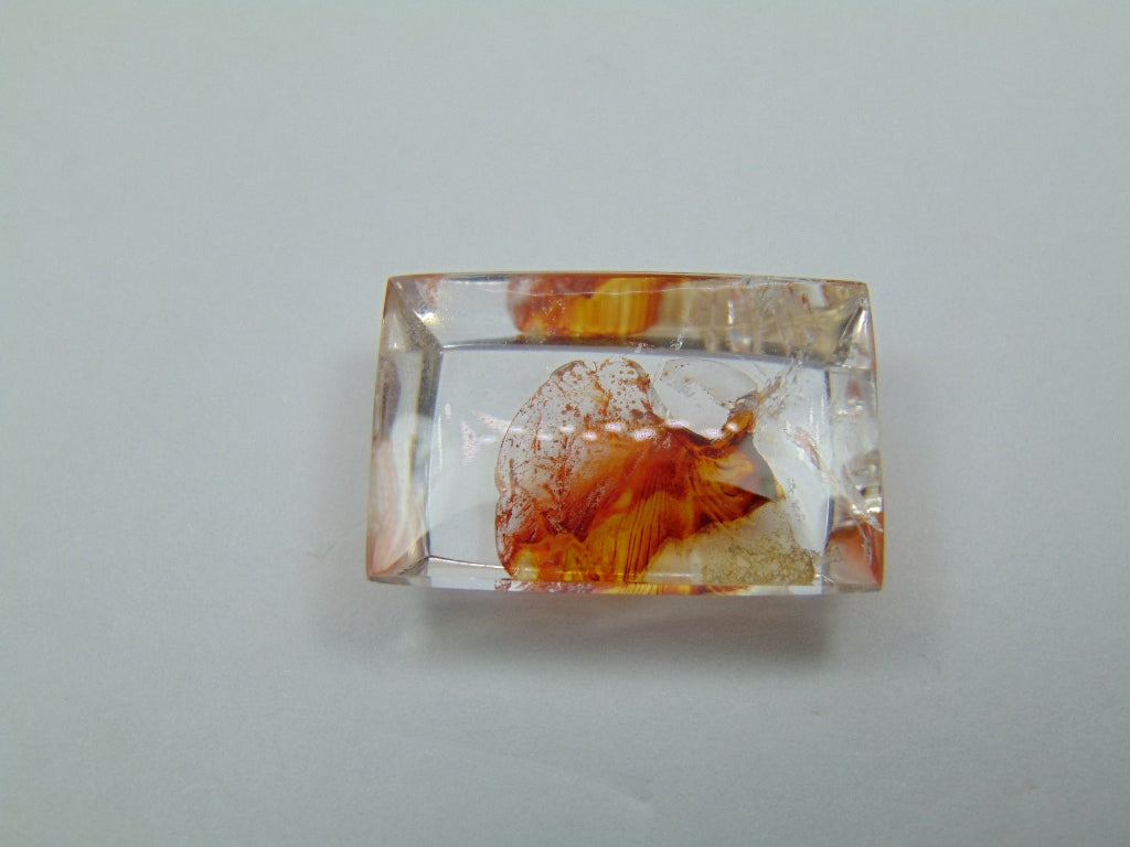 36.35ct Quartzo Inclusão 25x17mm