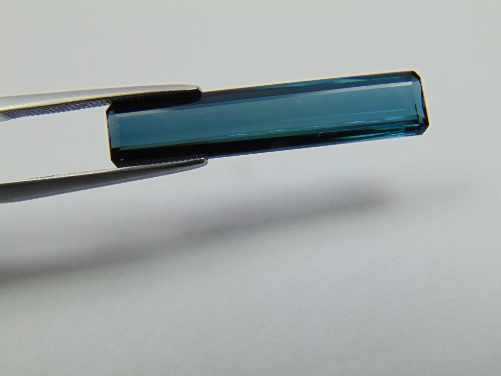 6.25ct Turmalina Azul 29x6mm