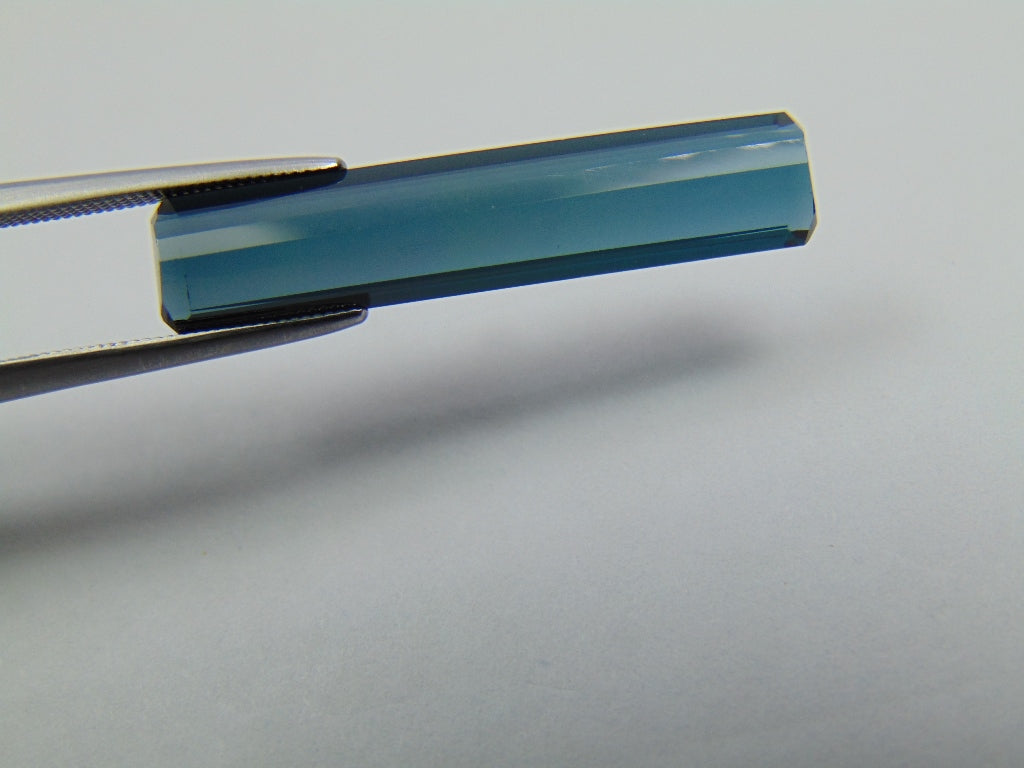 6.25ct Turmalina Azul 29x6mm