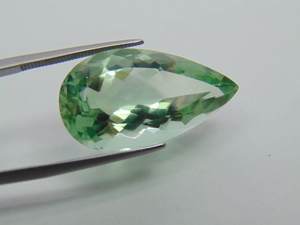 21.85ct Prasiolite 27x15mm