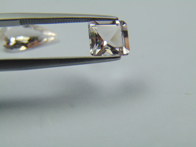 3.55ct Morganite 14x7mm 7mm