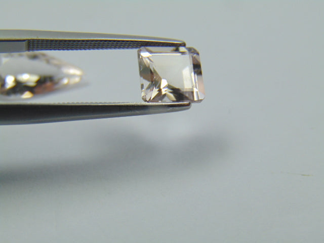 3.55ct Morganite 14x7mm 7mm