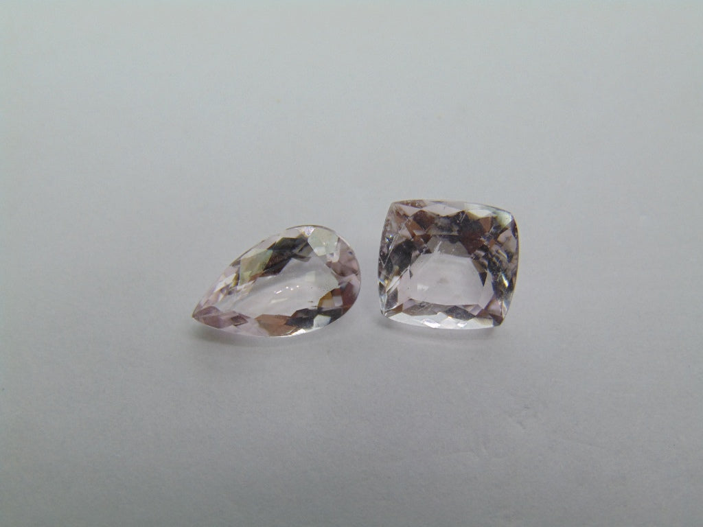 4.85ct Morganite 11x8mm 9mm