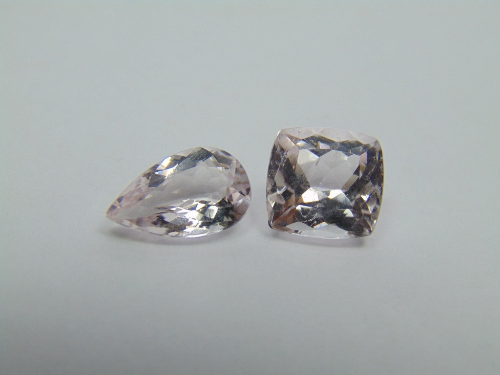 4.85ct Morganite 11x8mm 9mm