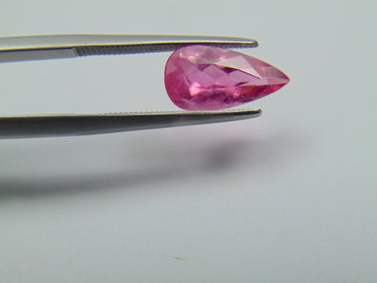 2.05ct Turmalina Rosa 12x6mm