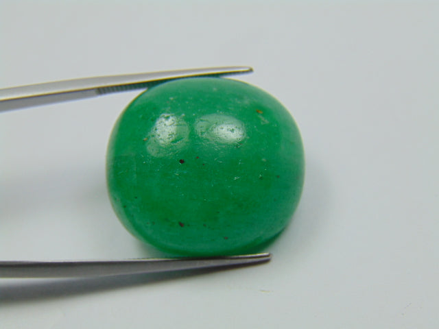 41.50ct Quartzo Verde Cabochão 23x20mm