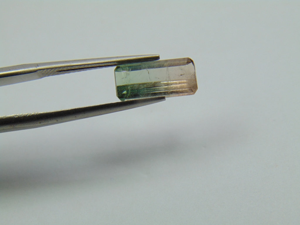 2.10ct Tourmaline Bicolor 12x5mm