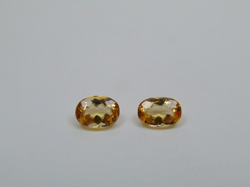 1.98ct Imperial Topaz 7x5mm