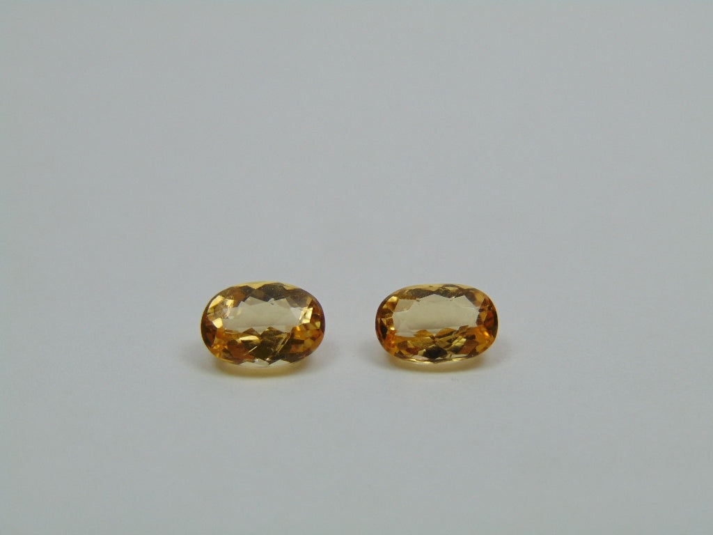 1.98ct Imperial Topaz 7x5mm