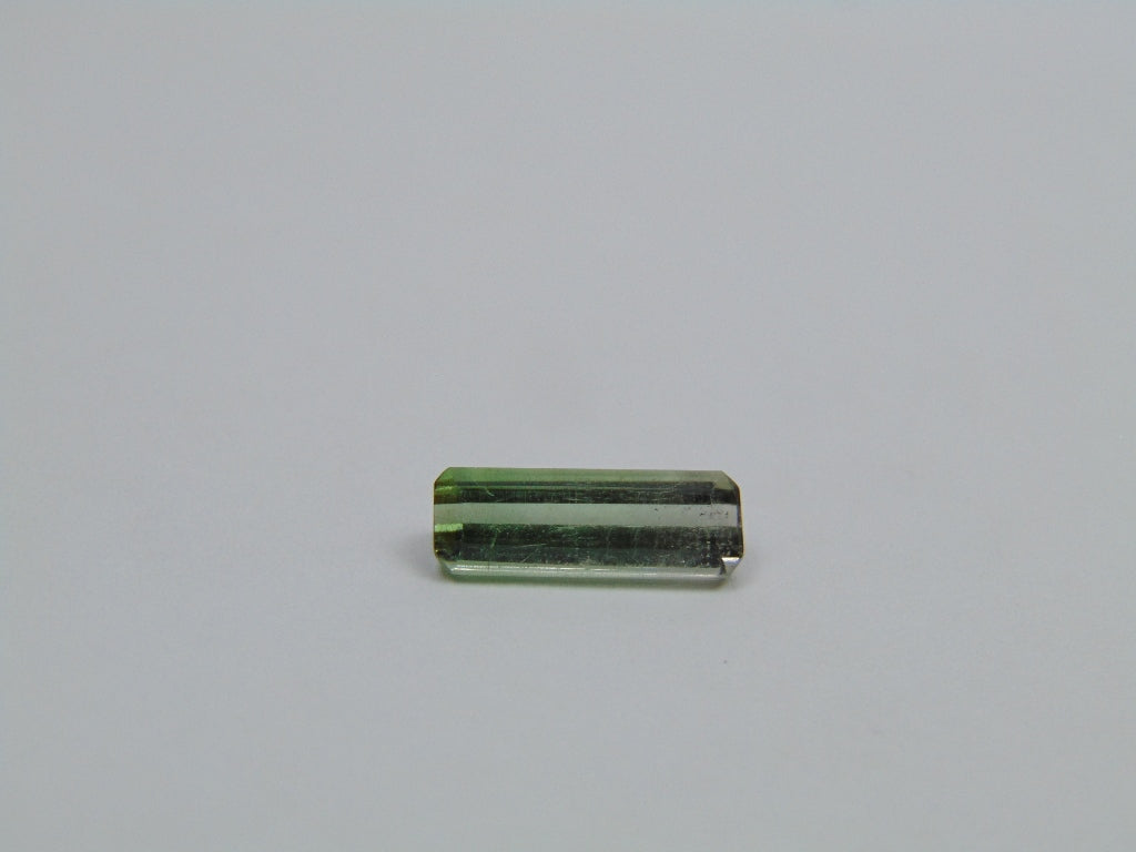 1.57ct Turmalina Bicolor 12x4mm