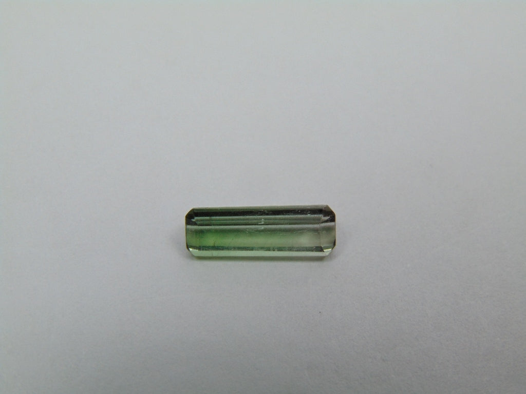 1.57ct Turmalina Bicolor 12x4mm