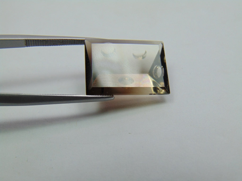 10.75ct Quartz Bicolor 17x12mm