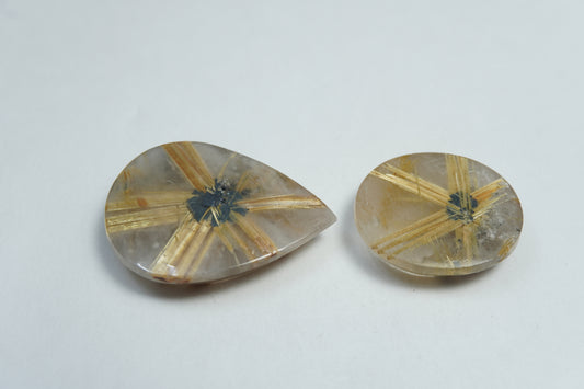 33.80ct Rutilo 25x17mm / 18x15mm