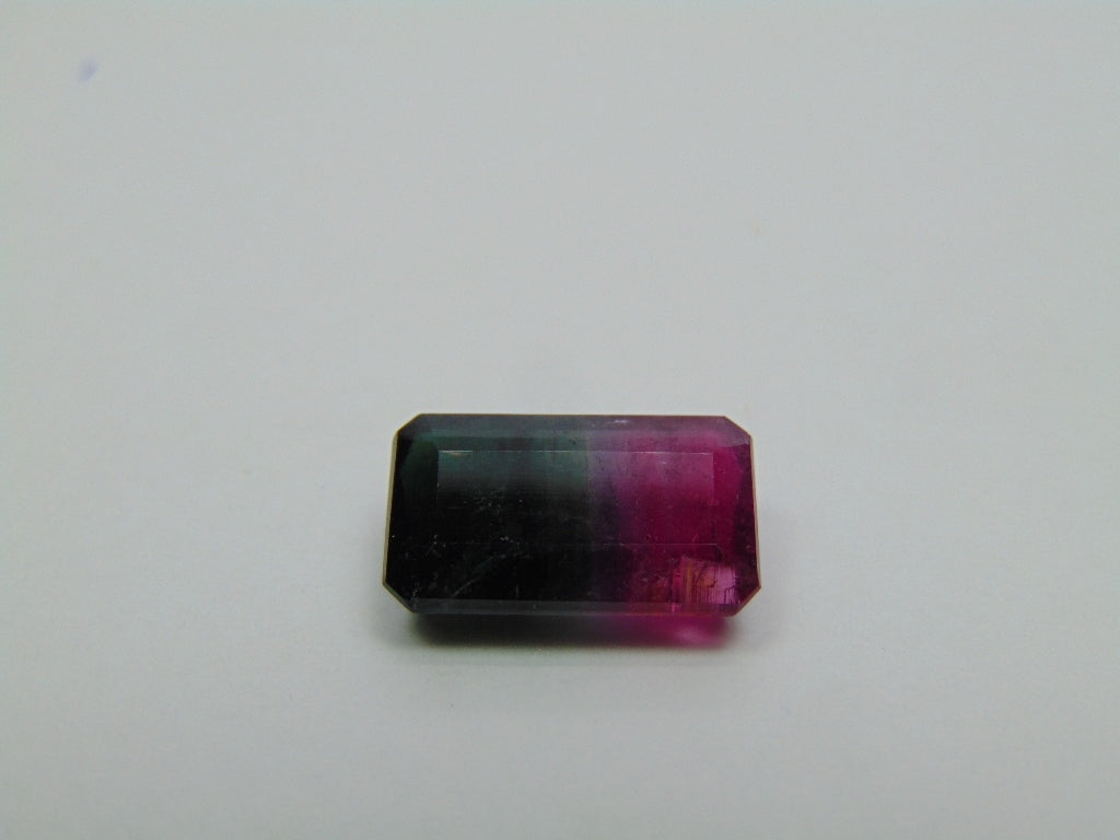 8.14ct Turmalina Bicolor 16x9mm