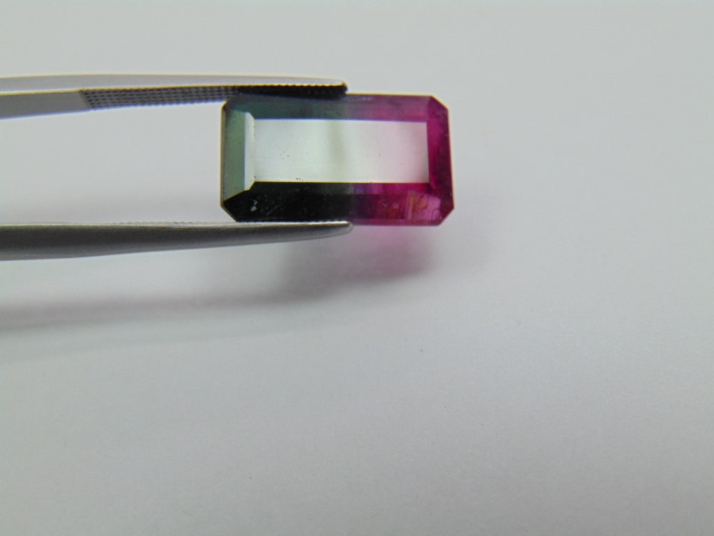 8.14ct Turmalina Bicolor 16x9mm