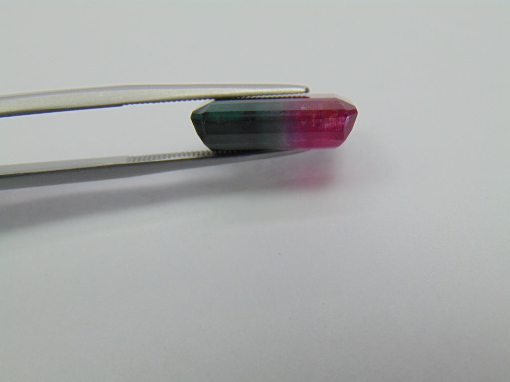 8.14ct Turmalina Bicolor 16x9mm