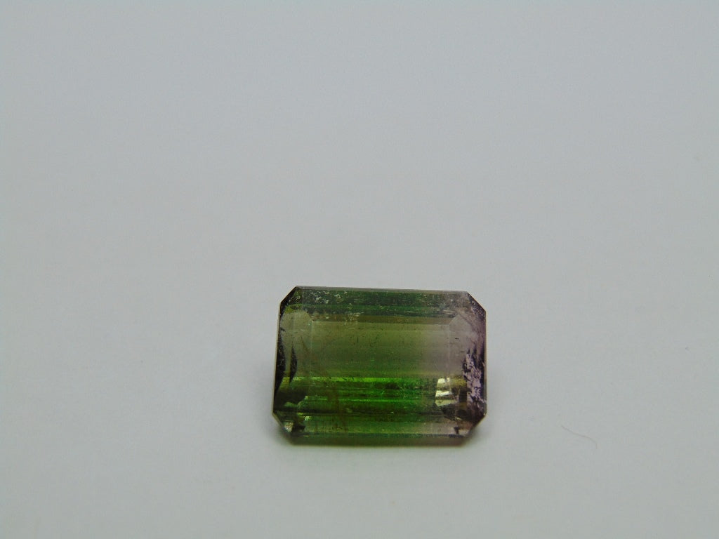 Turmalina Bicolor 10,65ct 15x11mm