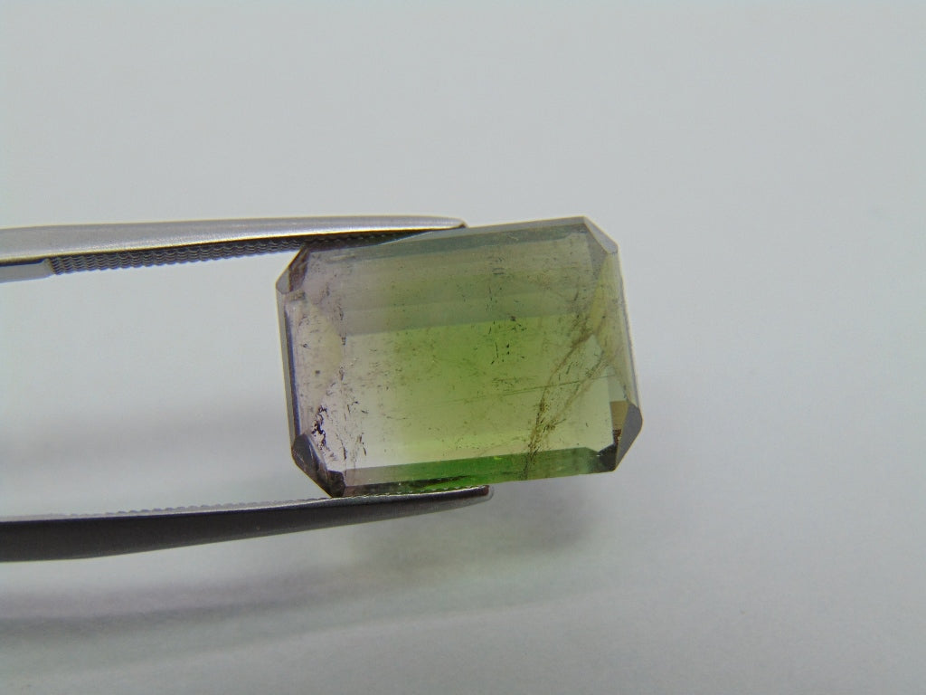 Turmalina Bicolor 10,65ct 15x11mm