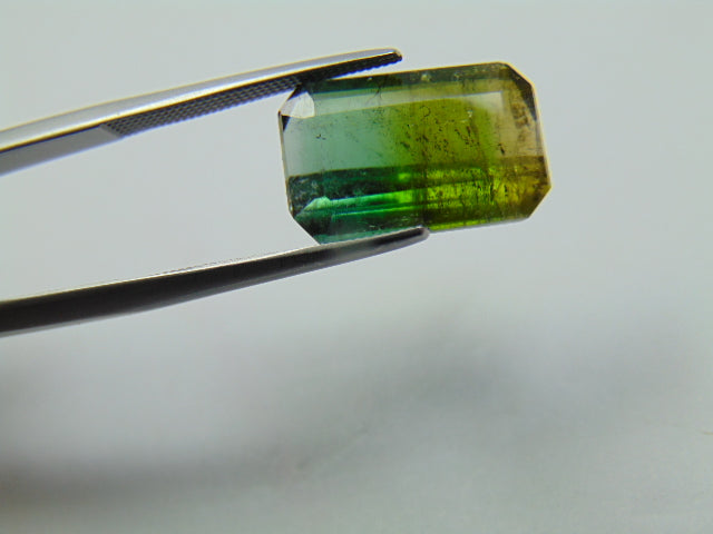 8.35ct Turmalina Bicolor 15x10mm