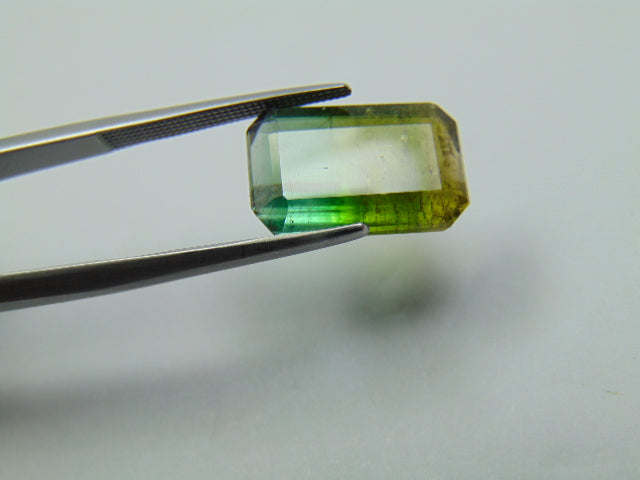8.35ct Turmalina Bicolor 15x10mm