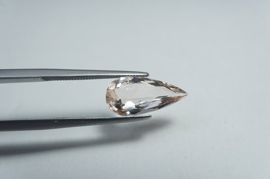 1.98ct Morganita 14x7mm