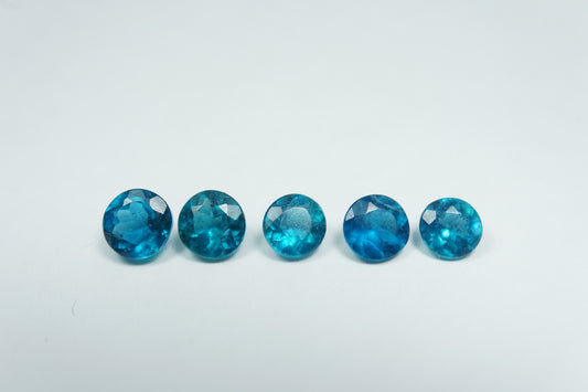3.06ct Apatitas 5mm to 5.5mm