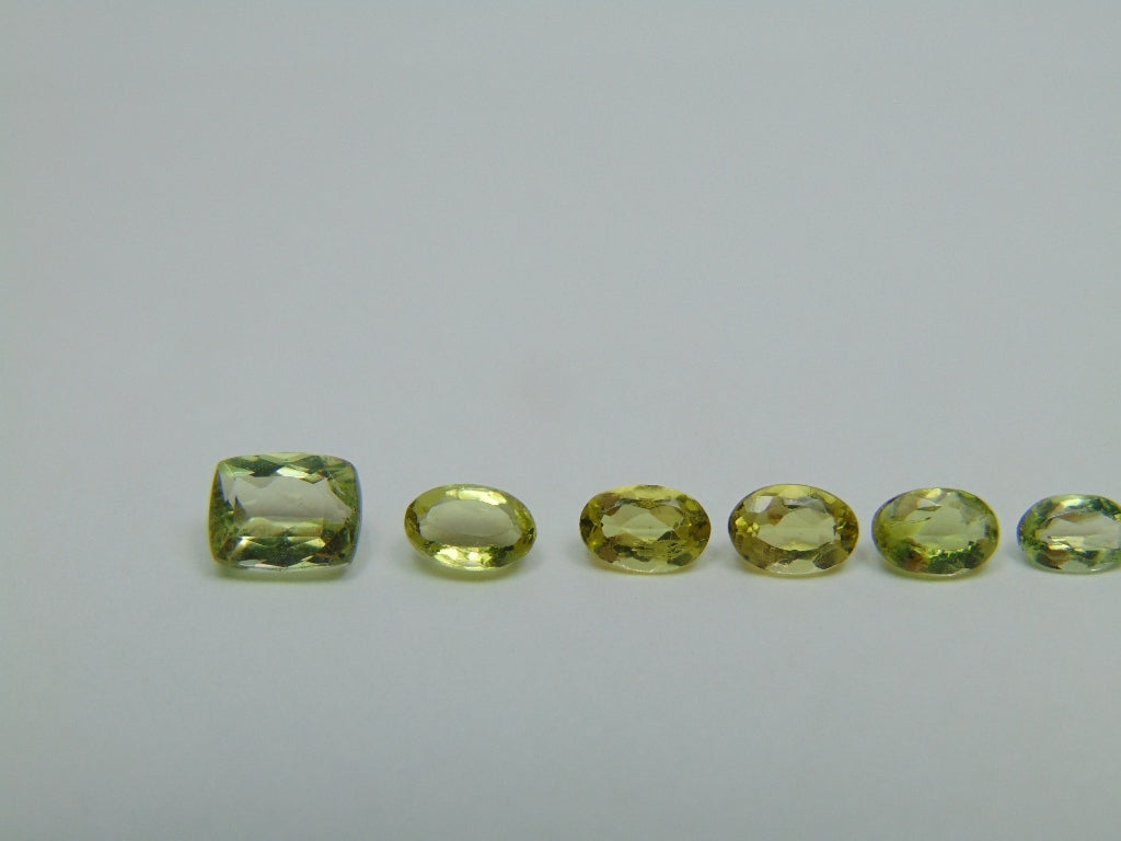 3.15ct Berilo 6x4mm 7x5mm