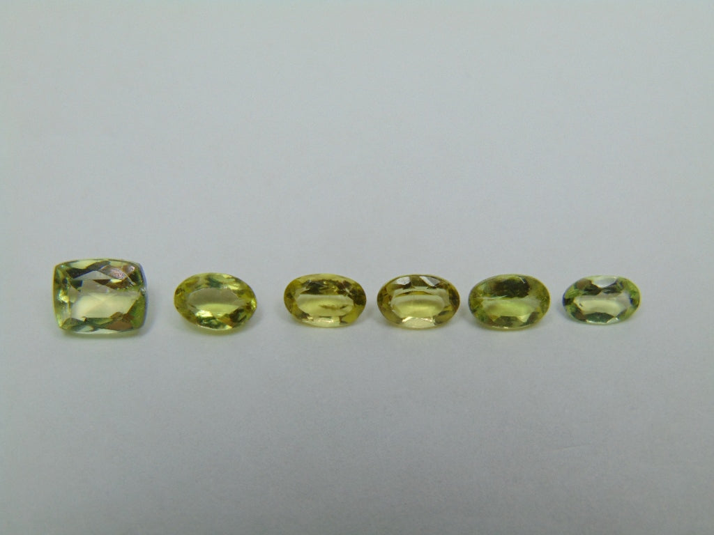 3.15ct Beryl 6x4mm 7x5mm