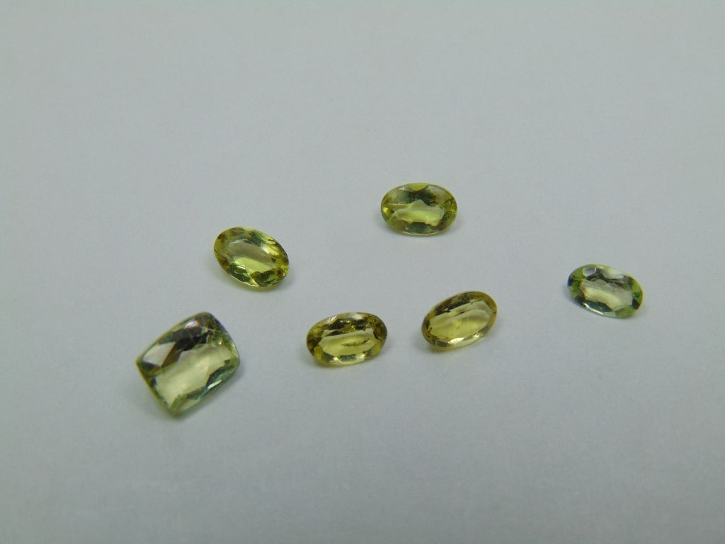 3.15ct Berilo 6x4mm 7x5mm