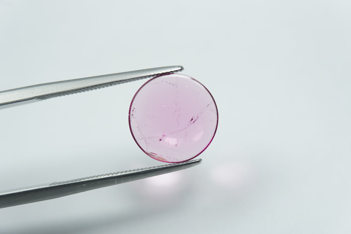 2.18ct Turmalina cabochão 11mm