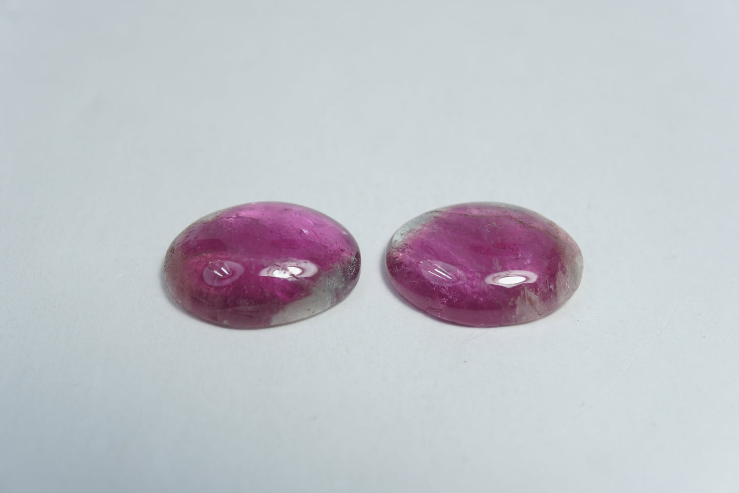 11.25ct Turmalina melancia 14.5x11mm