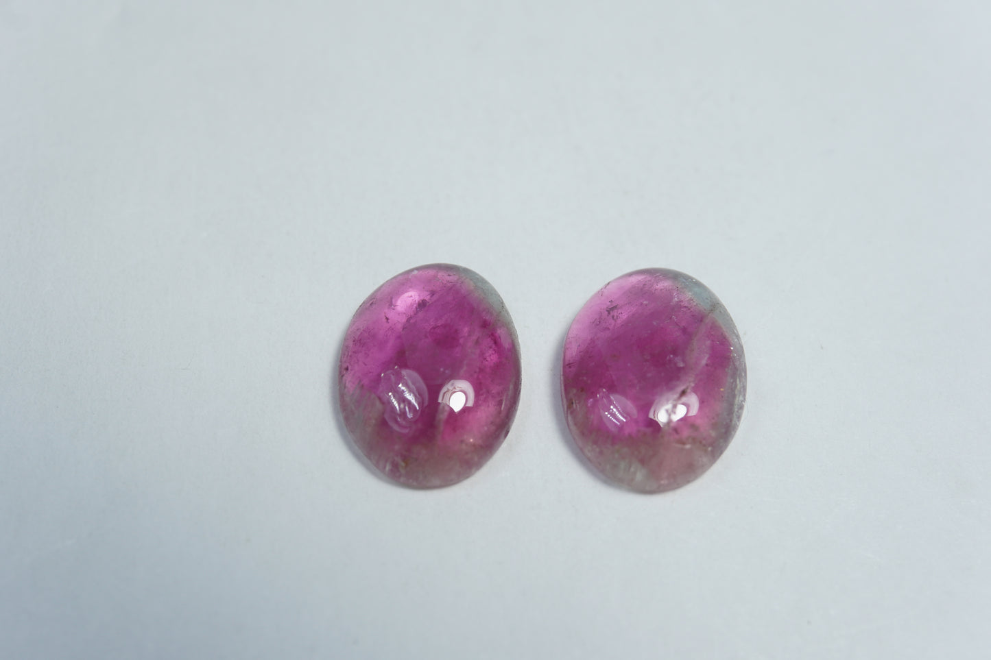 11.25ct Turmalina melancia 14.5x11mm