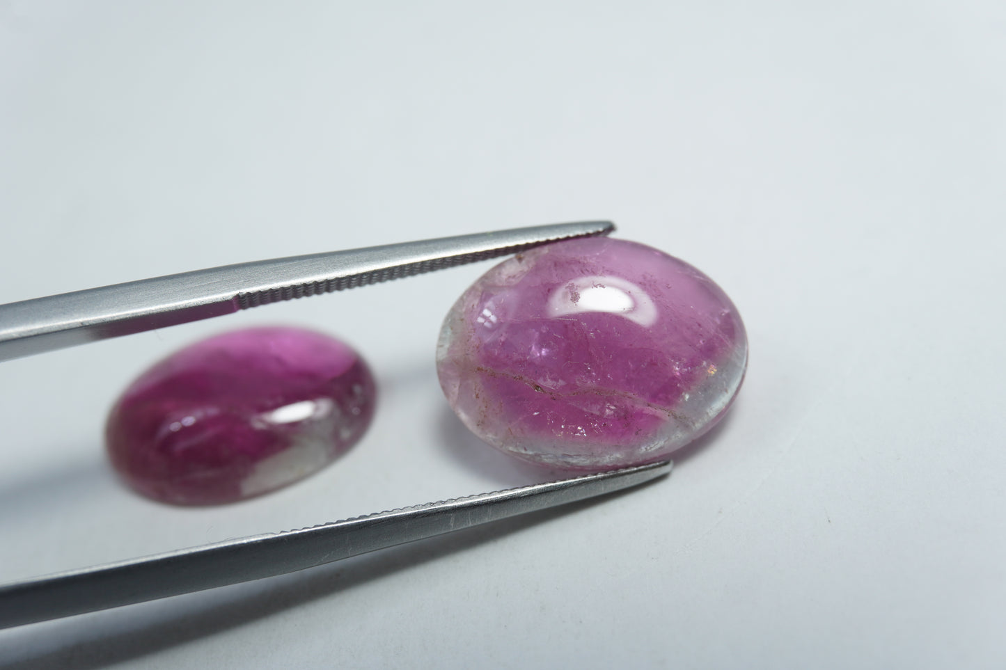 11.25ct Turmalina melancia 14.5x11mm