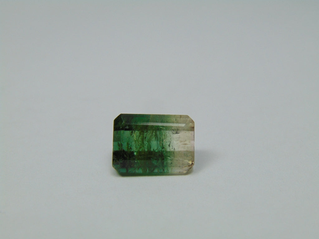 5.50ct Turmalina Bicolor 11x8mm