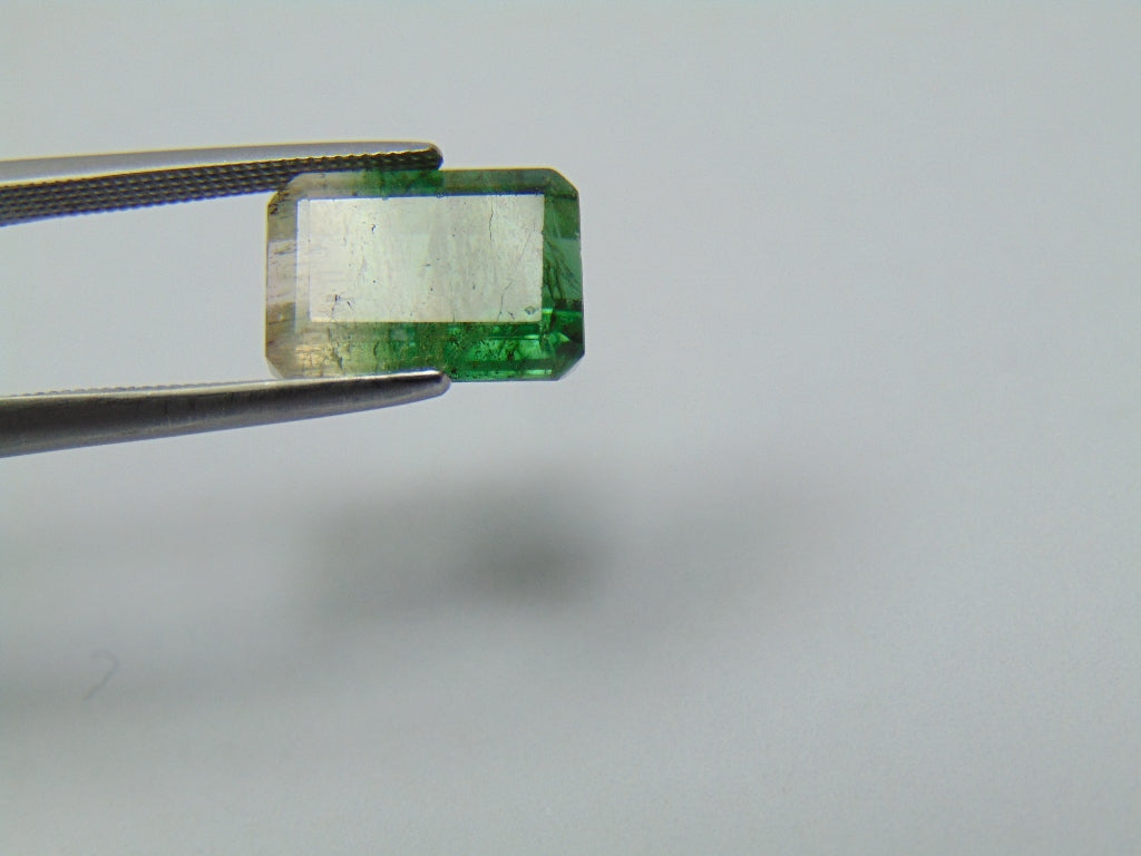 5.50ct Turmalina Bicolor 11x8mm