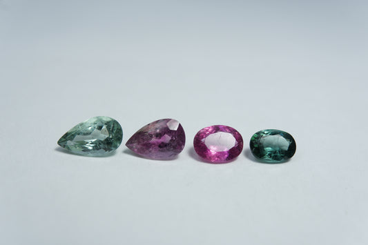 3.19ct Turmalina mix 6.5x5mm / 6x4.5mm / 8x5mm / 8x5mm