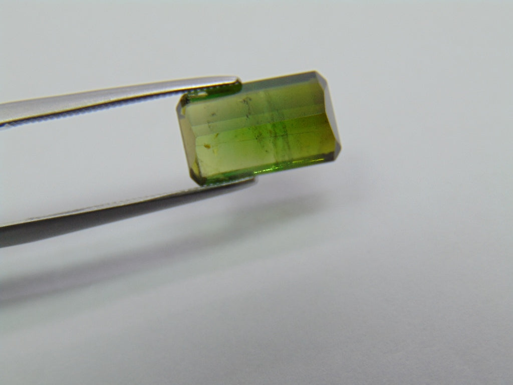 3.75ct Tourmaline Bicolor 12x7mm