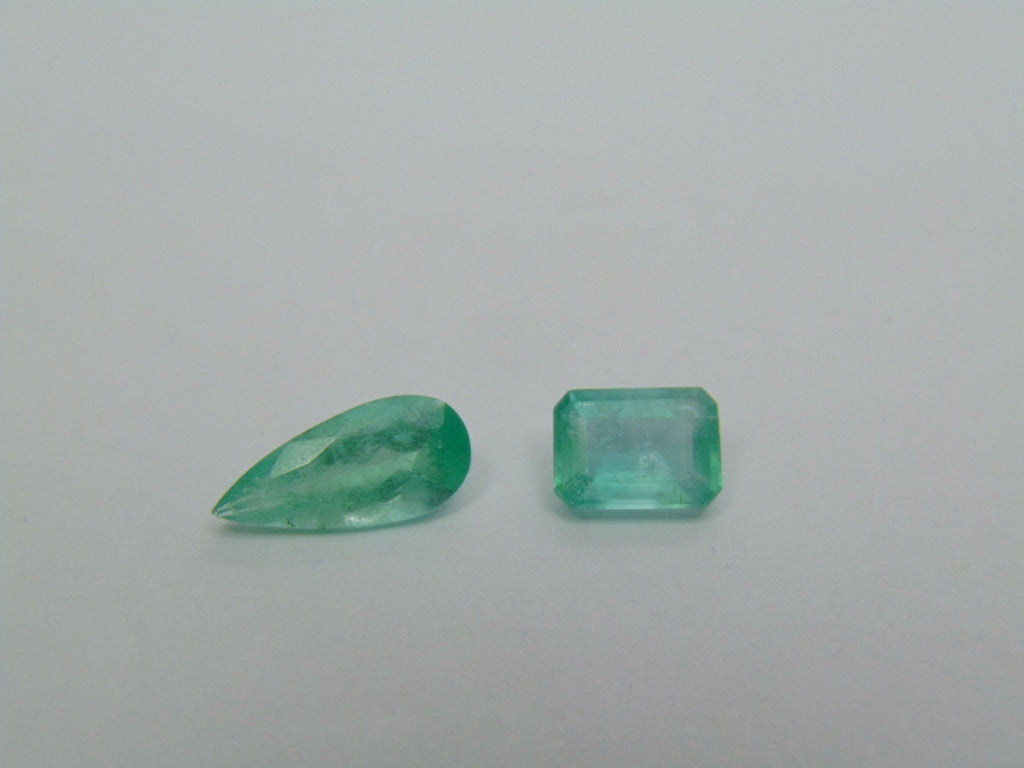 Esmeralda 2,40ct 12x5mm 7x5mm