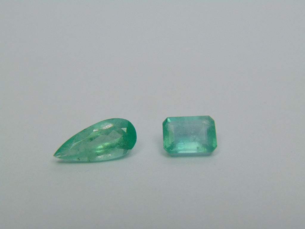 Esmeralda 2,40ct 12x5mm 7x5mm